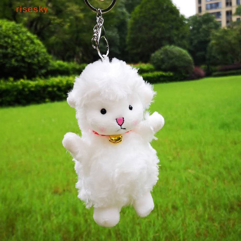 Móc Khóa Cừu Nhồi Bông Có Chuông Mới Cho Trẻ Em
