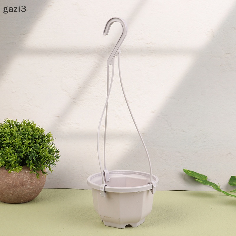 1 Chậu Hoa Lan Dạng Treo Bằng Nhựa Hình Bát Giác