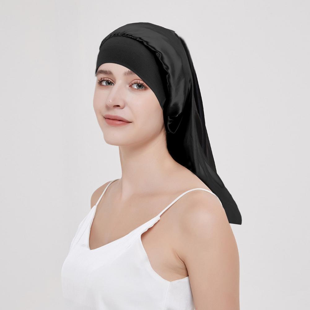 Mũ Trùm Tóc Bằng Vải Satin G8W2 Dành Cho Nữ