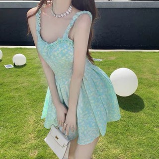 Mùa hè hoa mảnh đầm tay áo sling đầm sexy công chúa váy  HZFWC0833