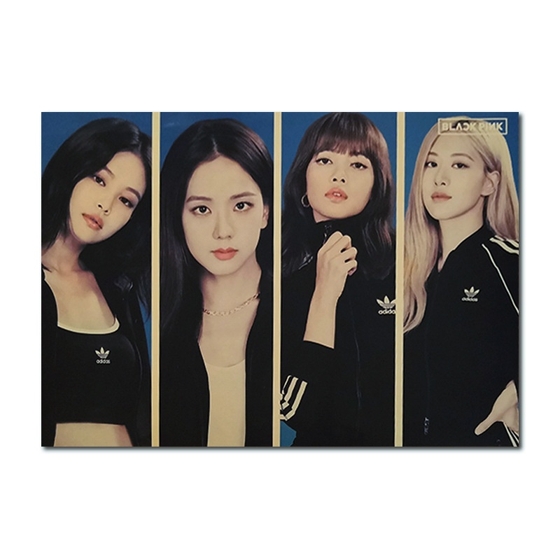 1 Tấm Poster Nhóm Nhạc Blackpink 51 * 35.5cm