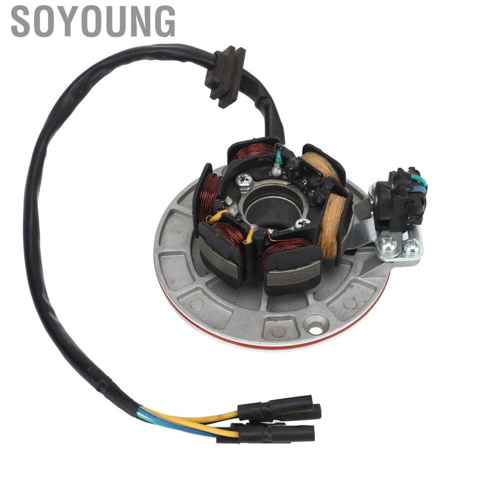 Soyoung Magneto Stator Coil  5 Wire Powerful for 150cc 160cc Kick Start Engine