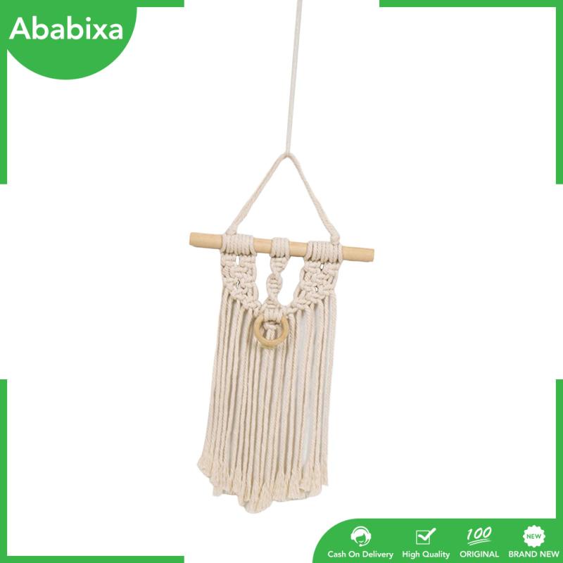 Thảm Dệt Macrame Treo Tường Trang Trí Phòng Ngủ / Nhà Trẻ Kiểu Hình Học Phong Cách Boho Bohemian