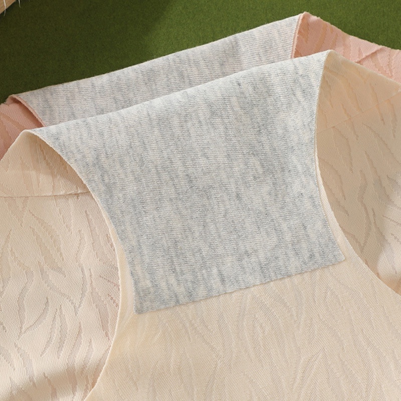 1 Quần Lót Không Đường May Lưng Cao Màu Sắc Trơn Siêu Mỏng Không Để Lại Dấu Vết Kháng Khuẩn Nâng Mông Cho Nữ Sofe Ingerie