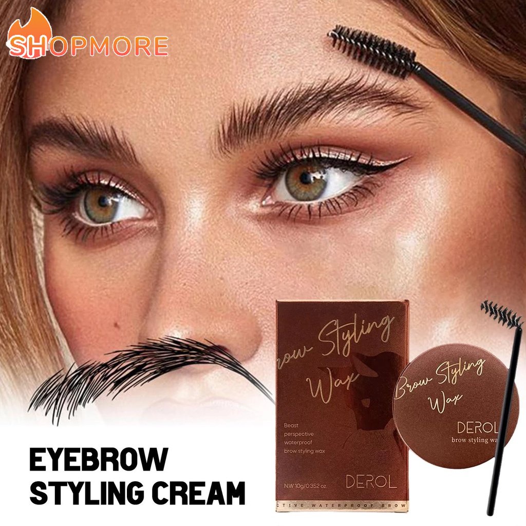 Mascara Dạng Gel Tạo Kiểu Lông Mày 3D Tự Nhiên Mau Khô Lâu Trôi Chống Thấm Nước