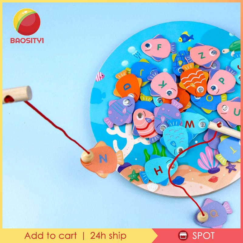 Bộ Trò Chơi Bắt Cá Bằng Gỗ Baosity1