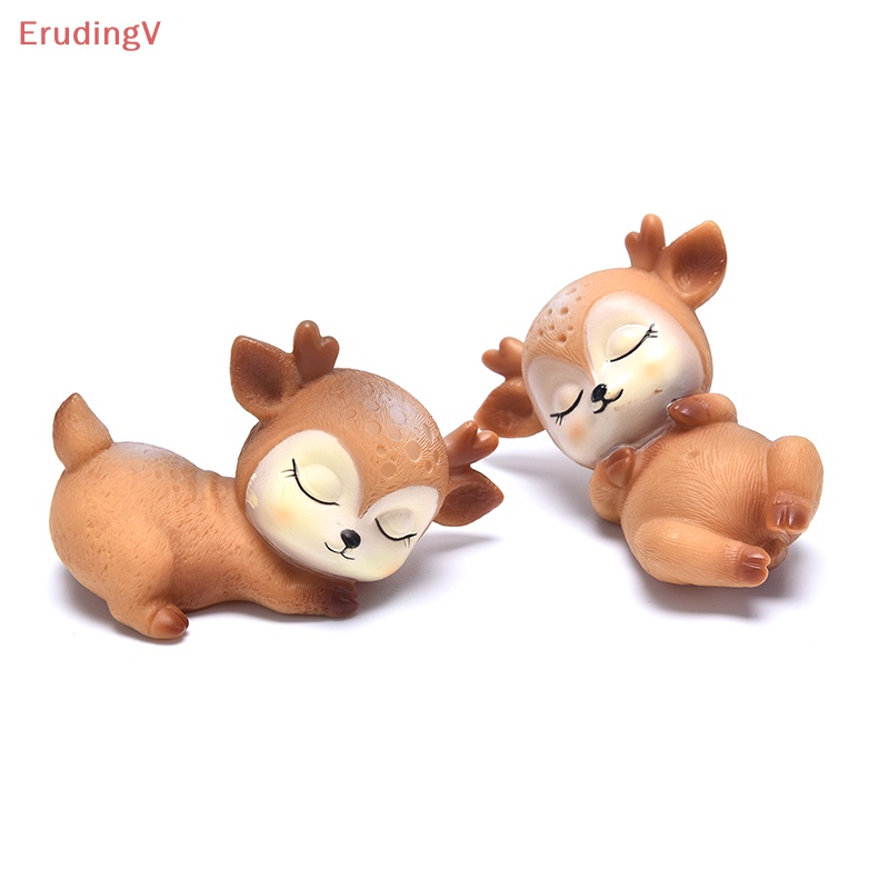 Dụng Cụ Trang Trí Bánh Kẹo Tráng Miệng DIY Hình Hươu Hoạt Hình Dễ Thương   [Mới] [Mới]