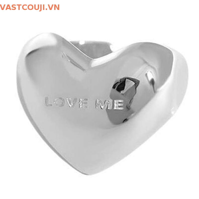 Nhẫn Hình Trái Tim Màu Bạc Thời Trang Dành Cho Nữ