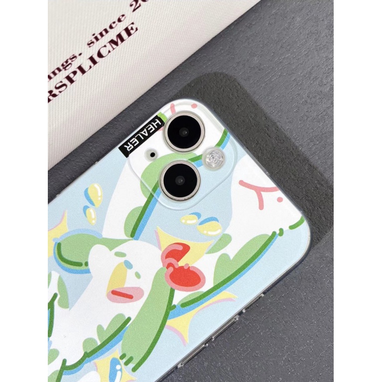 ✅Ốp Điện Thoại Cao Su Mềm Họa Tiết Trừu Tượng Cho Iphone 13 xs 14propro 1112max Sbf