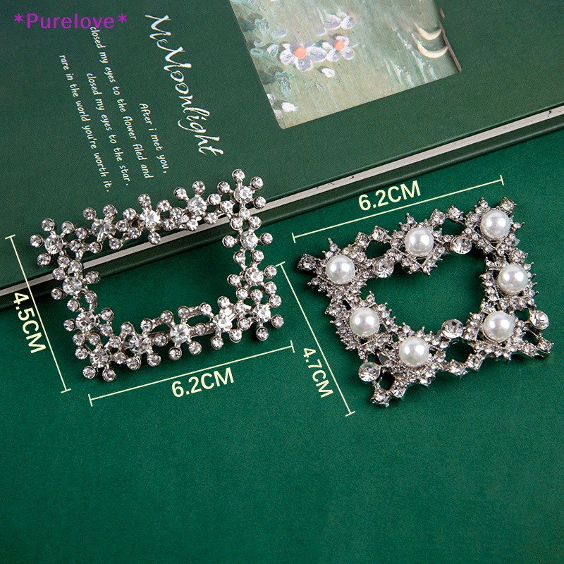 1 Phụ Kiện Kẹp Giày Đính Đá Pha Lê Phong Cách Vintage Dành Cho Cô Dâu Mới