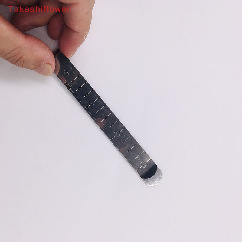 Set 2 Thước Đo Lường Bằng Thép Không Gỉ Chuyên Dụng Trong May Vá