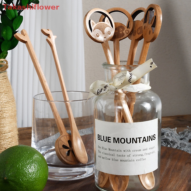 Muỗng Cà Phê Họa Tiết Hoạt Hình Dễ Thương Cho Bé