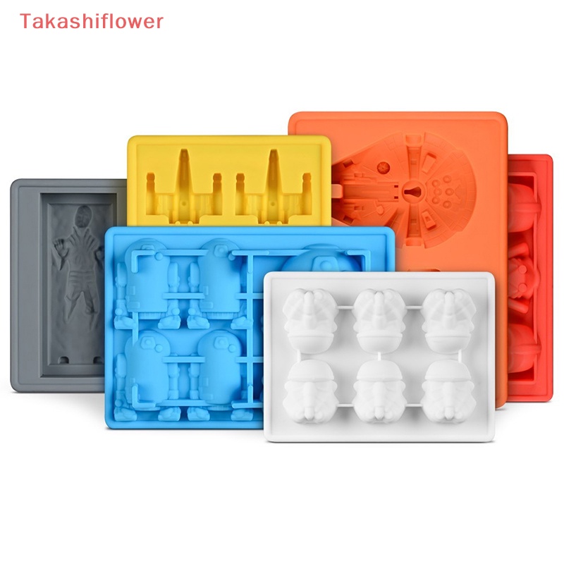 Khuôn Silicon Làm Bánh / Sô Cô La / Xà Phòng / Đá Viên Hình Hoạt Hình 3D