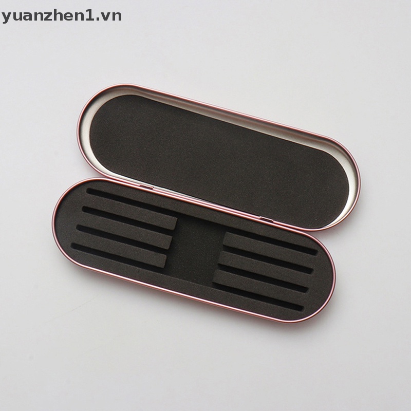 Hộp Thiếc Đựng Nhíp Gắp Lông Mi Giả Tiện Dụng