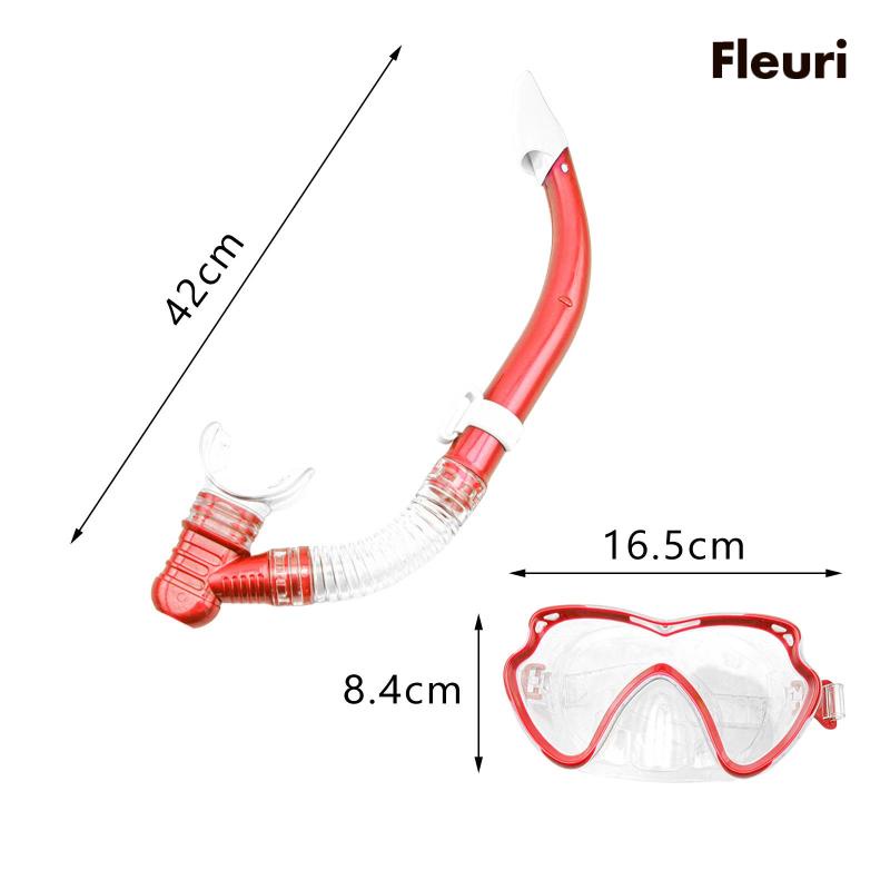 Bộ Ống Thở Dễ Thở Chuyên Dụng Cho Môn Thể Thao Dưới Nước