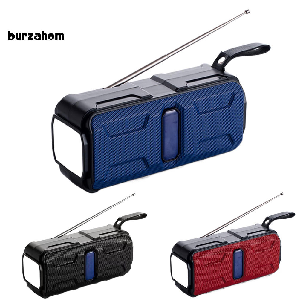 Loa Bluetooth 5.0 Kiêm Đài FM Hỗ Trợ Thẻ Nhớ TF Sử Dụng Năng Lượng Mặt Trời Đa Năng Cho Hoạt Động Ngoài Trời