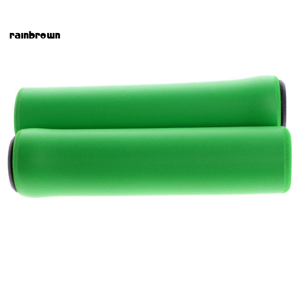 1 Cặp Vỏ Bọc Tay Lái Xe Đạp MTB Bằng Silicone Mềm Mại Chống Trượt
