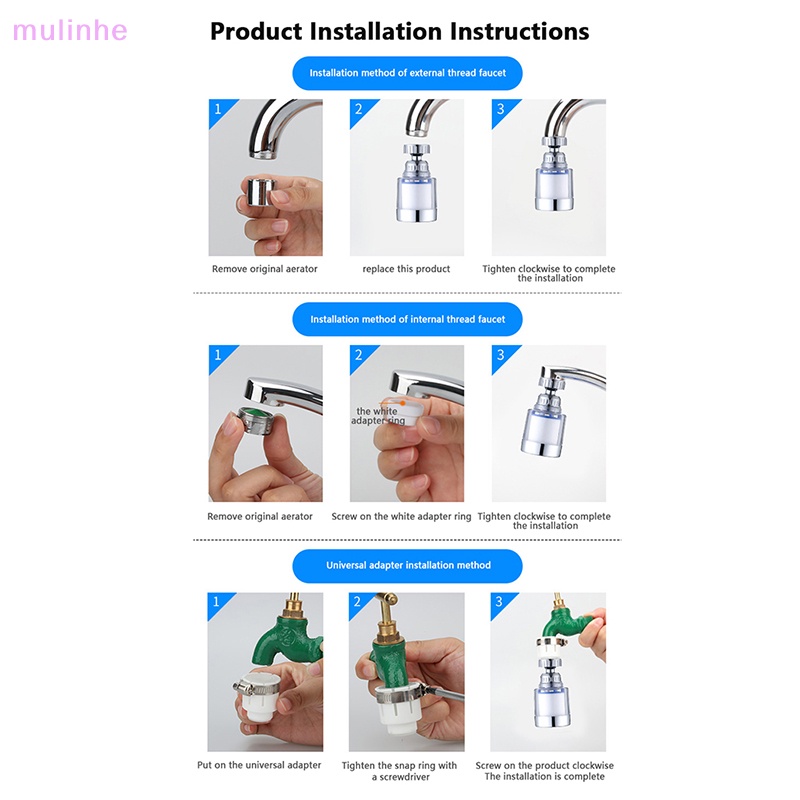 Đầu Lọc Gắn Vòi Nước Nhà Bếp Tiện Lợi