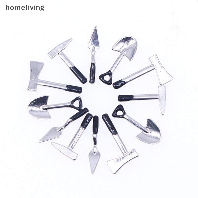 Mô Hình Nhà Búp Bê Mini Bằng Hợp Kim Dùng Trang Trí Tiểu Cảnh