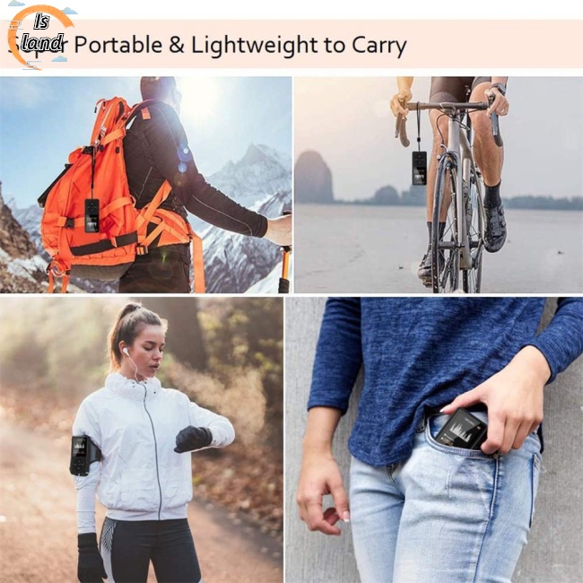 Máy Nghe Nhạc Mp3 Mp4 Fm Radio Ngoài Siêu Mỏng Cho Học Sinh Mp3