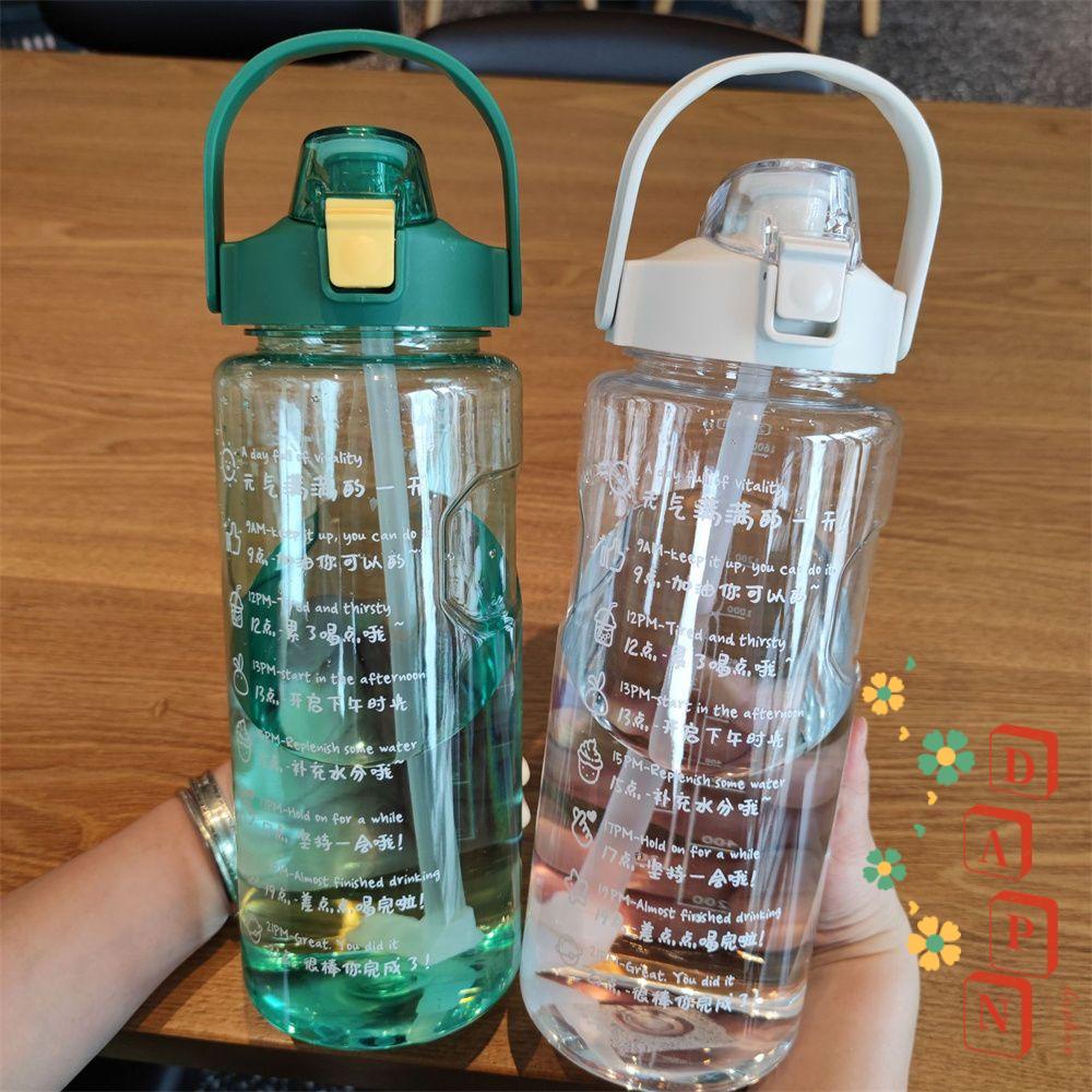 Bình Nước DAPHS Dung Tích 2000ml Kèm Ống Hút