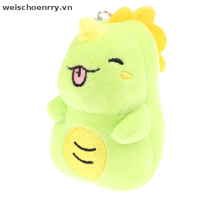 1 Móc Khóa Khủng Long Nhồi Bông 11cm Dễ Thương