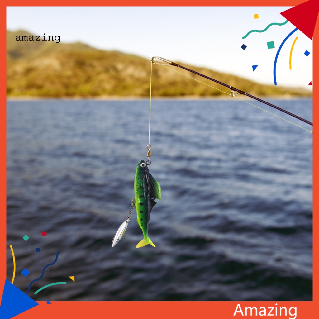 Mồi Câu Cá Giả 8.5cm / 13g Bằng Sequin Mềm Mại