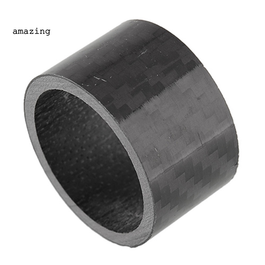 Bộ 4 Vòng Đệm Cổ Xe Đạp Bằng Sợi Carbon Bền Chắc Kích Thước 5 / 10 / 15 / 20mm