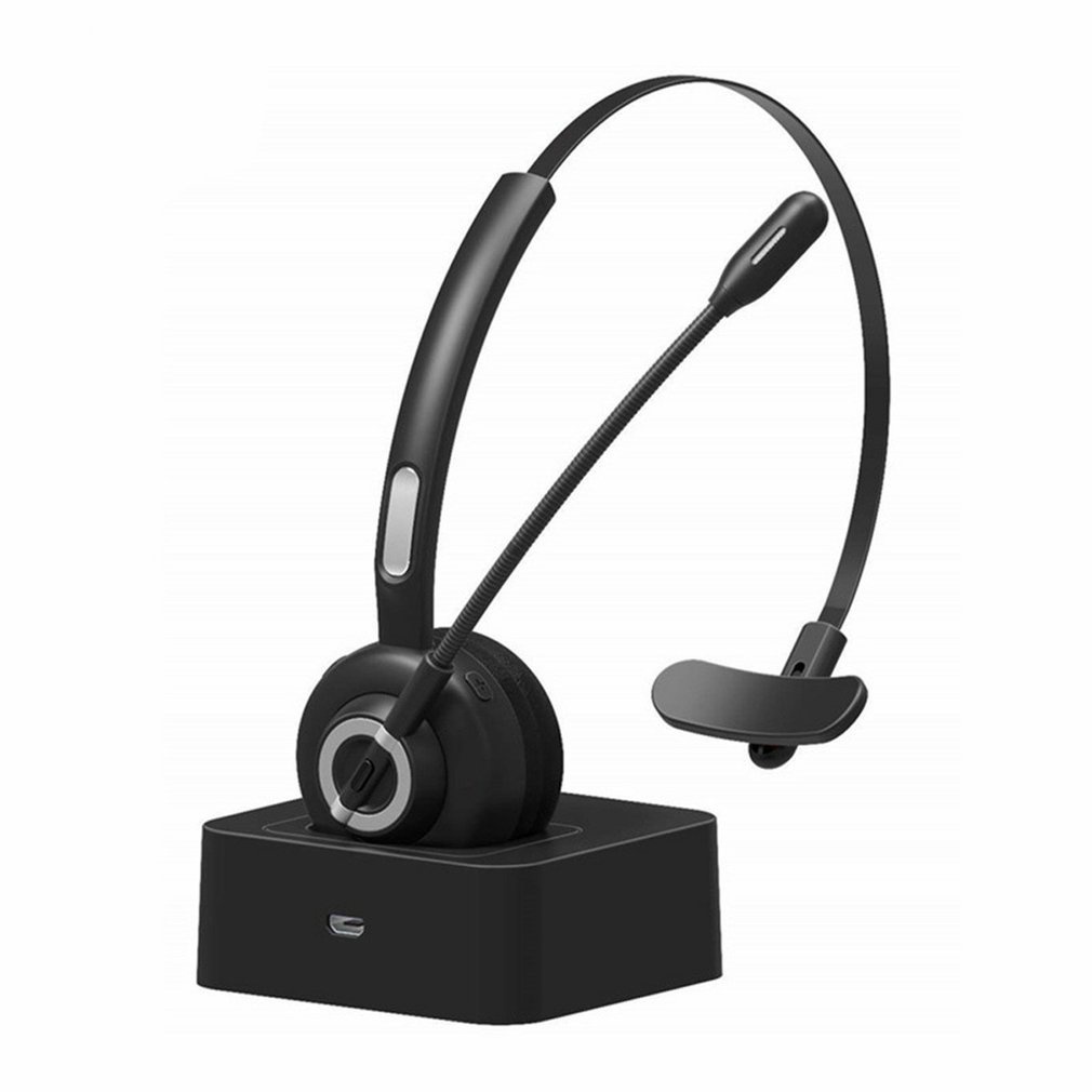 M97 Wireless Headset Call 5.0 Trucker Headphone With Mic Handsfree Earphone Cvc6.0 Noise Reduction Business [Q/4]