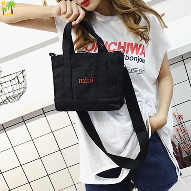 Cửa Hàng Thời Trang Cửa Hàng#Túi Tote Vải Bố mini [Chất Lượng Cao] Túi Mua Sắm Thân Thiện Với Môi Trường