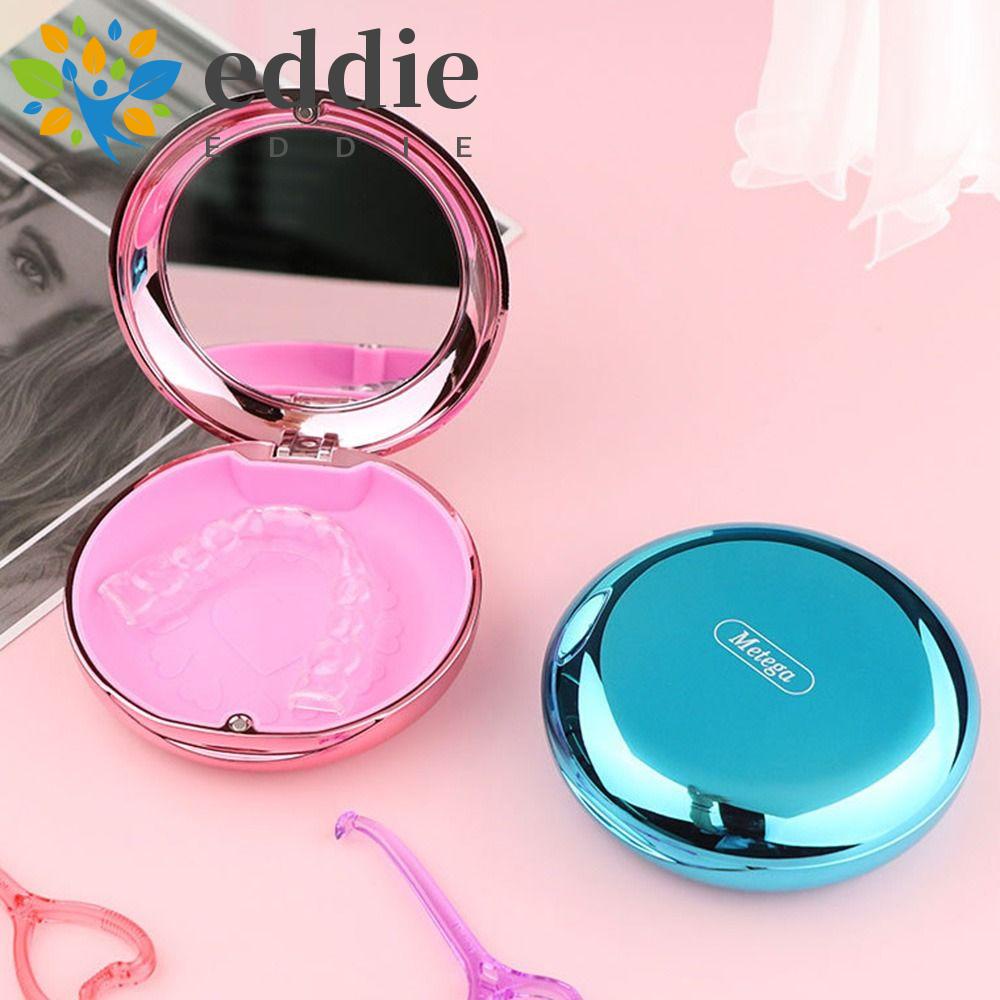 Hộp Đựng Bảo Vệ Răng 26Ede Có Gương Tiện Dụng Ốp