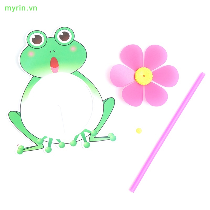 Chong Chóng Gió Hình Hoạt Hình Xinh Xắn Trang Trí Sân Vườn