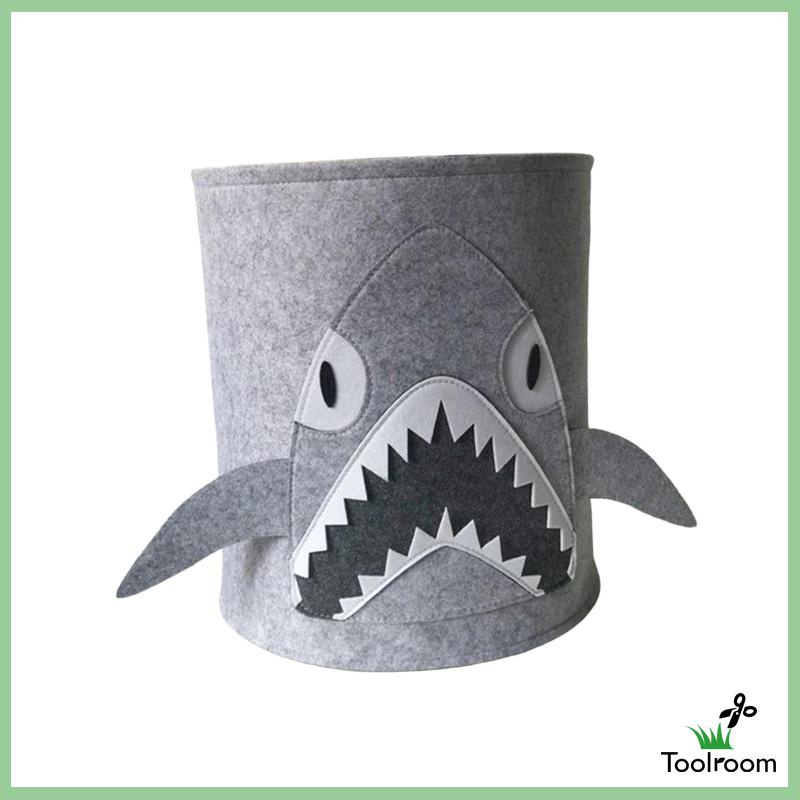 Giỏ Đựng Đồ Giặt / Đồ Chơi Bằng Vải Nỉ Chống Nước Sắp Xếp Gọn Gàng Cho Bé