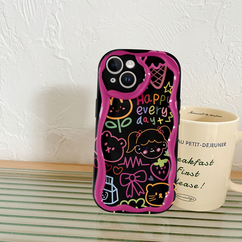 Ốp lưng Nhân vật hoạt hình Vivo Y16 Y02 Y22 Y21 Y20 Y35 Y15A Y21T Y33T Y20 Y20i Y20S Y17 Y15 Y12 Y19 Y50 Y75 S1 V25 V20 Ốp Điện Thoại Case