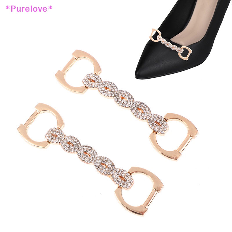 1 Khóa Kẹp Giày Cao Gót Đính Đá Thời Trang Dành Cho Nữ Mới
