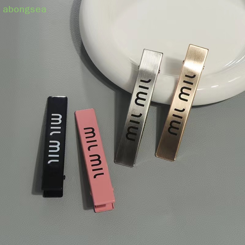 Kẹp Tóc Chữ abongsea Ngọt Ngào Thanh Lịch Thời Trang