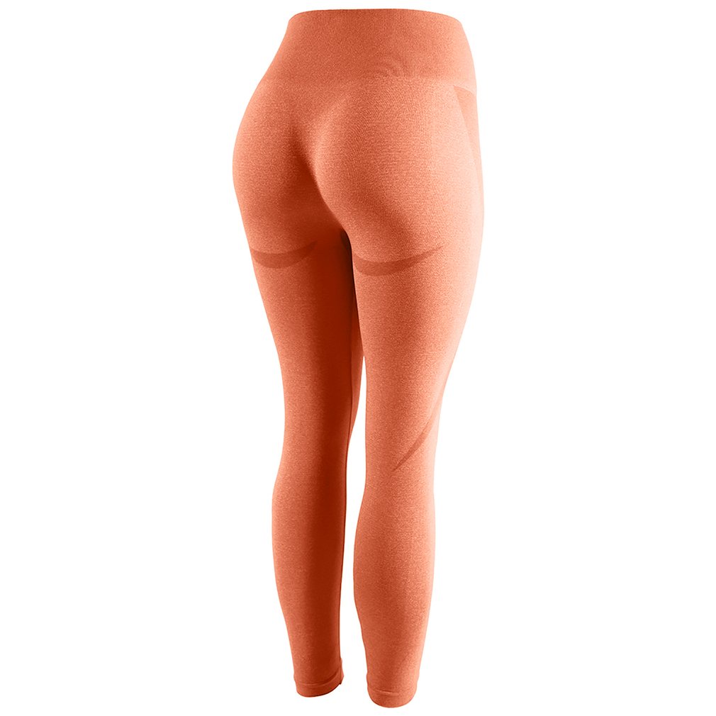 Seamless Yoga Leggings Women Mention Hip Sports Pants High Waist Workout Fitness Gym Wear [Q/7]
