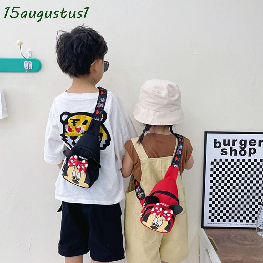 Túi Đeo Chéo Hình Chuột Mickey Minnie Dễ Thương Cho Nữ