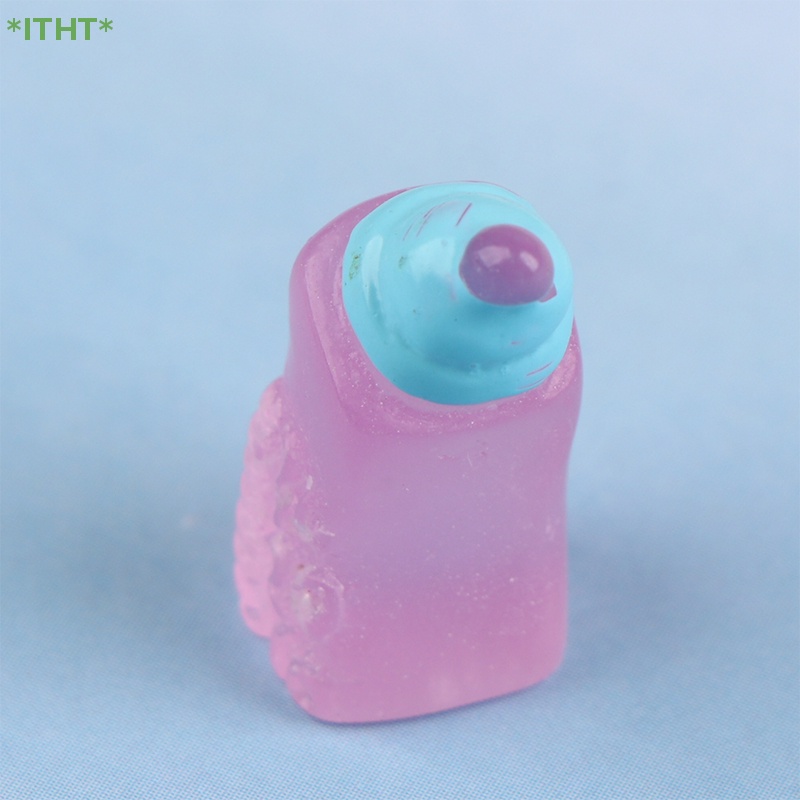 Bộ 5 Bình Sữa Mini Phát Quang Dùng Để Trang Trí Xe Hơi Mới