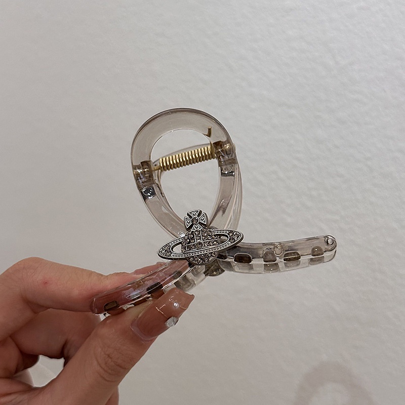 Kẹp Tóc Hình Cá Mập Đính Đá Lấp Lánh Phong Cách Mới 2023