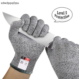 Hppe cấp 5 an toàn chống cắt găng tay găng tay cường độ cao chống cắt kính cắt găng tay mới