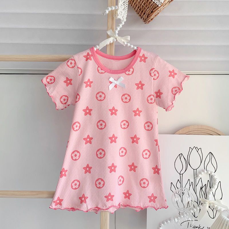Đầm Thời Trang Mùa Hè Xinh Xắn Dành Cho Bé Gái