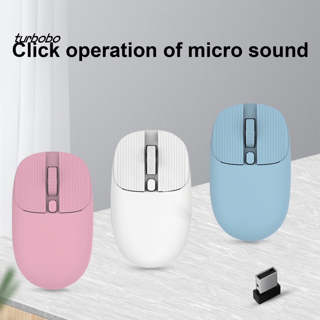 Chuột Không Dây Chơi Game turbobo Bền Bỉ Hiệu Quả Cho Máy Tính Để Bàn