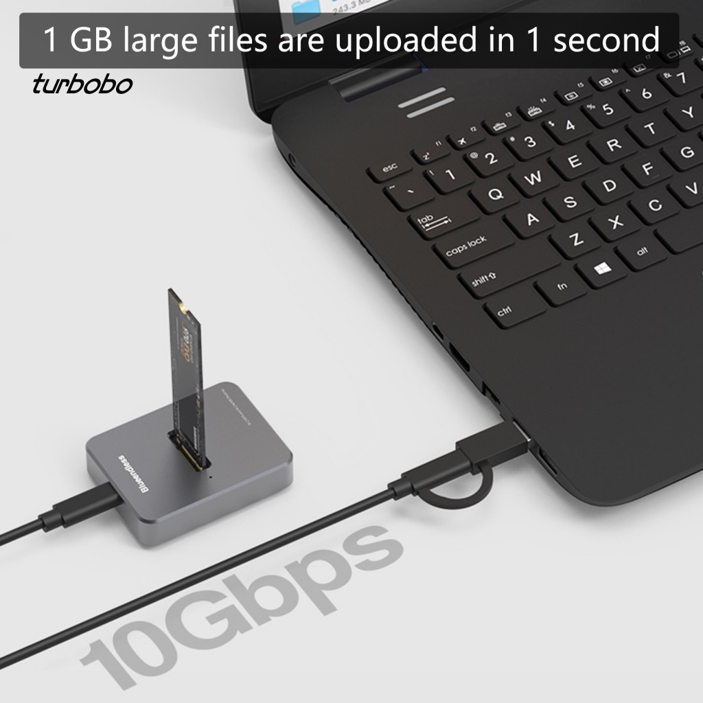 Khay Đựng Ổ Cứng Bằng Hợp Kim Nhôm Cho Desktop M.2 SATA / NVMe Type-C 3.1