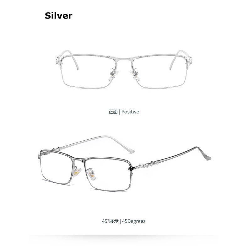 Mắt Kính Chống Bức Xạ Hình Chữ Nhật Có Thể Thay Thế Được Cho Nam