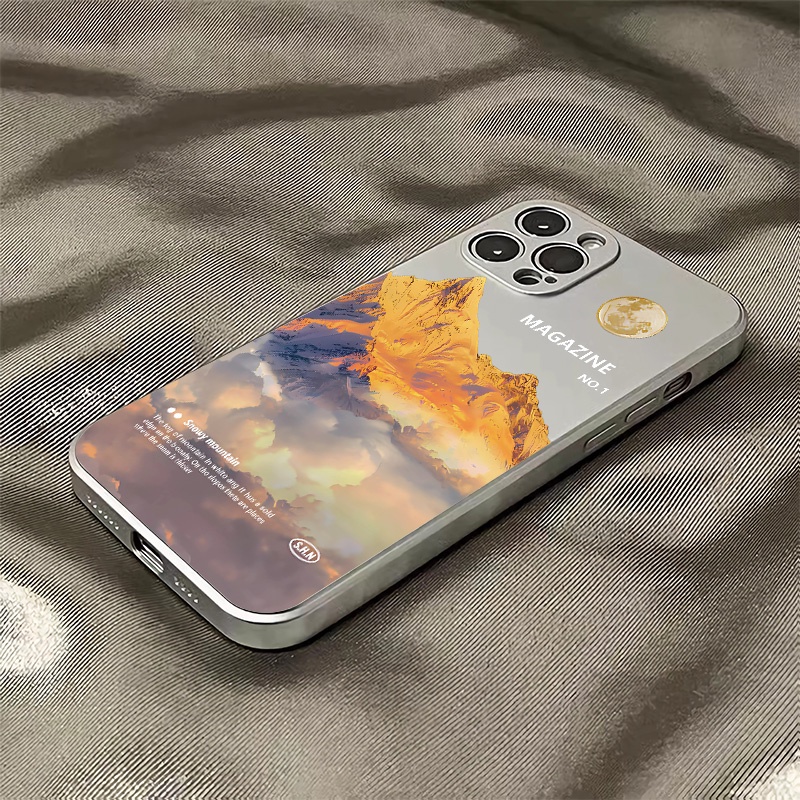 Ốp Điện Thoại TPU Silicon Mềm Mạ Điện Chống Sốc Cho IPhone 14 13 12 11 Pro XS Max XR X 8 + 7 6S Plus