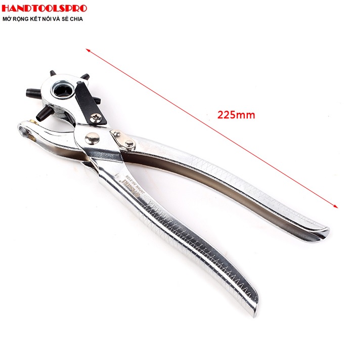 Kìm bấm lỗ - đột lỗ thắt lưng [HÀNG CHÍNH HÃNG] ASAKI AK-8158 cao cấp