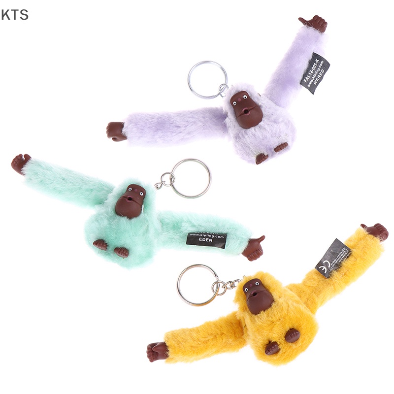 Móc Khóa Khỉ Nhồi Bông Dễ Thương