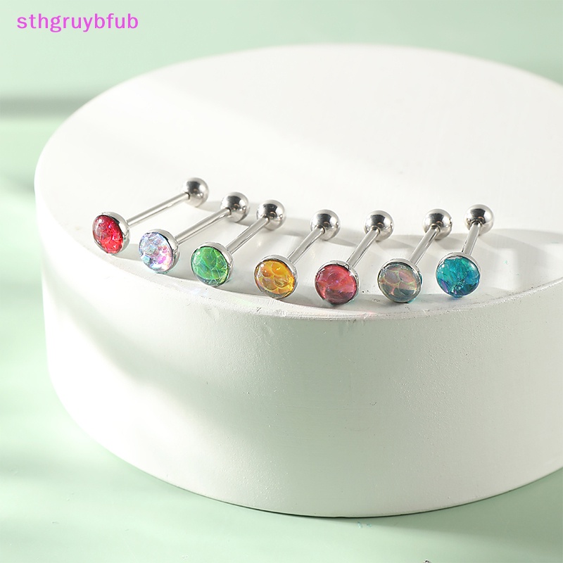 Khuyên Lưỡi Bằng Thép Không Gỉ Cá Tính Cho Nữ