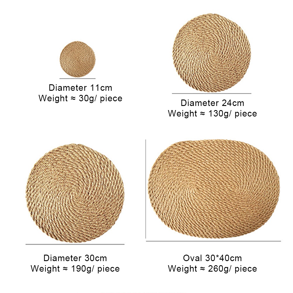 Thảm Lót Nồi Bằng Vải Lanh cotton Phong Cách Bắc Âu